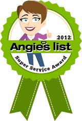 Angie’s List Super Service Award Winner 2012