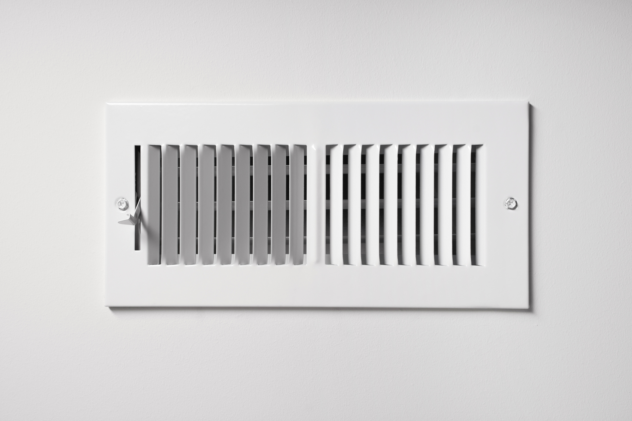 air vent on the wall of a home