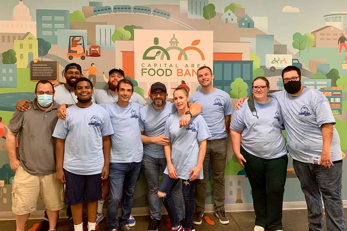 F.H. Furr Cares: Volunteering At Capital Area Food Bank