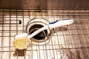sink with garbage disposal